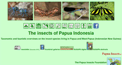 Desktop Screenshot of papua-insects.nl
